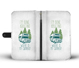 NEW WHERE IS MY CAMPER * CAMPING WALLET CASE