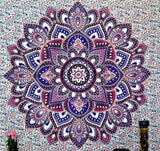 Indian Mandala Tapestry Flower