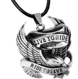 Beier Live To Ride Necklace Pendant