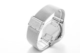 Cool  Steel Quartz Wristwatch
