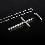 Self-Defense Pectoral Cross Necklace
