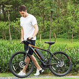 ANCHEER Electric Bike Commuter EBike 350W 26'' Electric Mountain Bike, 20MPH Adults Ebike with Removable 7.8/10.4Ah Battery, Professional 21 Speed Gears