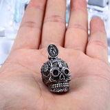 Gothic Necklace Skull