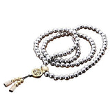 buddha beads self defense necklace