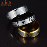 Stainless Steel Letter Bible Rings ( Under 2$)