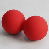 Portable Size Soft Silicone Yoga Double Massage Ball Fitness Relax Muscles Therapy Health Products Care Peanut Exercise Ball