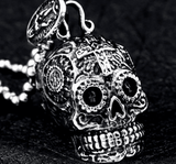 Gothic Skull Self-Defense Necklace