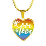 Love is Love Necklace & Bangle