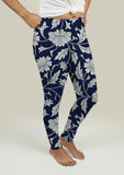 Leggings with Chinese pattern