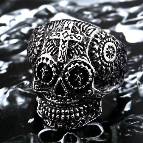 Gothic Ring Skull