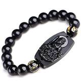 Buddha Obsidian Bracelet